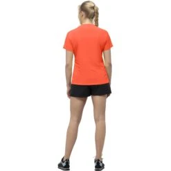 Norrona Tech T-Shirt Dames - Orange Alert -Norrona norrona tech t shirt women orange alert model 2 1400205