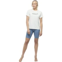 Norrona Tech T-Shirt Dames - Snowdrop -Norrona norrona tech t shirt women snowdrop 3 1344481
