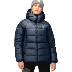 Norrona Trollveggen Down850 Donsjas Dames - Indigo Night