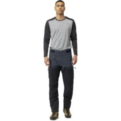 Norrona Trollveggen Flex1 Broek Heren - Cool Black/Caviar -Norrona norrona trollveggen flex1 pants men cool black caviar 2 1464746