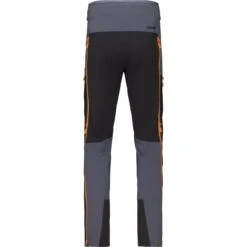 Norrona Trollveggen Flex1 Broek Heren - Cool Black/Orange Popsicle -Norrona norrona trollveggen flex1 pants men cool black orange popsicle 2 1127331