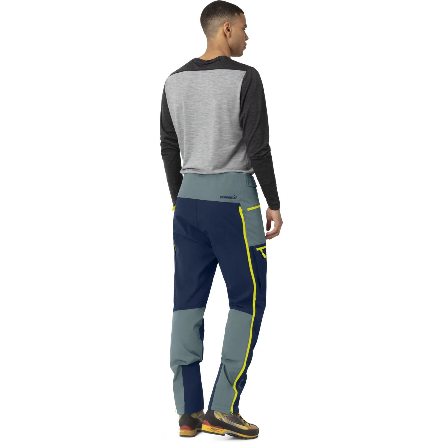 Norrona Trollveggen Flex1 Broek Heren - North Atlantic/Indigo Night 5 Norrona Trollveggen Flex1 Broek Heren - North Atlantic/Indigo Night - Afbeelding 5