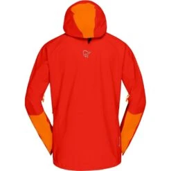 Norrona Trollveggen Gore-Tex Pro Jas Heren - Adrenalin/Orange Popsicle -Norrona norrona trollveggen gore tex pro jacket adrenalin orange popsicle 3 1065476