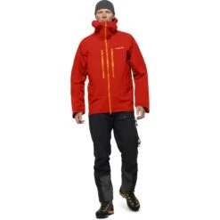 Norrona Trollveggen Gore-Tex Pro Jas Heren - Adrenalin/Orange Popsicle -Norrona norrona trollveggen gore tex pro jacket men adrenalin orange popsicle 2 1464763