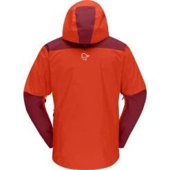 Norrona Trollveggen Gore-Tex Pro Light Jas Heren - Arednalin/Rhubarb -Norrona norrona trollveggen gore tex pro light jacket men arednalin rhubarb 3 1518932