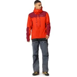 Norrona Trollveggen Gore-Tex Pro Light Jas Heren - Arednalin/Rhubarb -Norrona norrona trollveggen gore tex pro light jacket men arednalin rhubarb 4 1518933