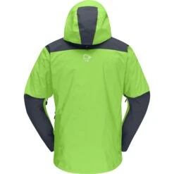 Norrona Trollveggen Gore-Tex Pro Light Jas Heren - Classic Green/Cool Black -Norrona norrona trollveggen gore tex pro light jacket men classic green cool black 3 1518937