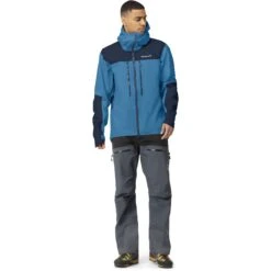 Norrona Trollveggen Gore-Tex Pro Light Jas Heren - Hawaiian Surf/Indigo Night -Norrona norrona trollveggen gore tex pro light jacket men hawaiian surf indigo night 2 1464829