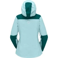 Norrona Trollveggen Gore-Tex Pro Light Jas Dames - Clearwater -Norrona norrona trollveggen gore tex pro light jacket women clearwater 3 1518897