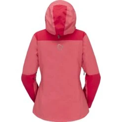 Norrona Trollveggen Gore-Tex Pro Light Jas Dames - Honeysuckle/Virtual Pink -Norrona norrona trollveggen gore tex pro light jacket women honeysuckle virtual pink 2 1127383