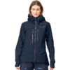 Norrona Trollveggen Gore-Tex Pro Light Jas Dames - Indigo Night/Indigo Night