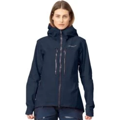 Norrona Trollveggen Gore-Tex Pro Light Jas Dames - Indigo Night/Indigo Night