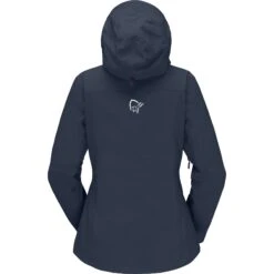 Norrona Trollveggen Gore-Tex Pro Light Jas Dames - Indigo Night/Indigo Night -Norrona norrona trollveggen gore tex pro light jacket women indigo night indigo night 2 1127389