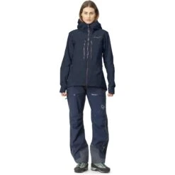 Norrona Trollveggen Gore-Tex Pro Light Jas Dames - Indigo Night/Indigo Night -Norrona norrona trollveggen gore tex pro light jacket women indigo night indigo night 2 1464793
