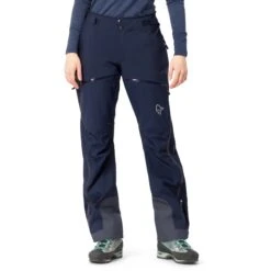 Norrona Trollveggen Gore-Tex Pro Light Broek Dames - Indigo Night/Indigo Night