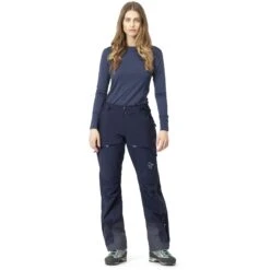 Norrona Trollveggen Gore-Tex Pro Light Broek Dames - Indigo Night/Indigo Night -Norrona norrona trollveggen gore tex pro light pants women indigo night indigo night 2 1464781