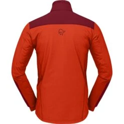 Norrona Trollveggen Hiloflex200 Jas Heren - Arednalin/Rhubarb -Norrona norrona trollveggen hiloflex200 jacket men arednalin rhubarb 3 1518947