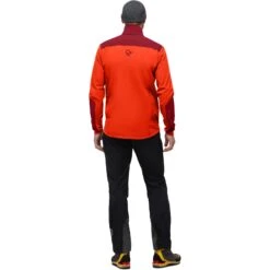 Norrona Trollveggen Hiloflex200 Jas Heren - Arednalin/Rhubarb -Norrona norrona trollveggen hiloflex200 jacket men arednalin rhubarb 5 1518949