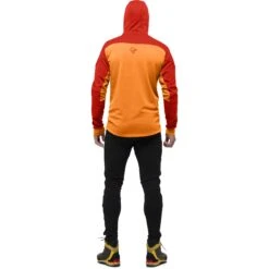 Norrona Trollveggen Powerstretch Pro Zip Hood Jas Heren - Arednalin -Norrona norrona trollveggen powerstretch pro zip hood men arednalin 4 1031597