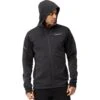 Norrona Trollveggen Powerstretch Pro Zip Hood Jas Heren - Caviar
