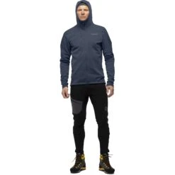 Norrona Trollveggen Powerstretch Pro Zip Hood Jas Heren - Indigo Night -Norrona norrona trollveggen powerstretch pro zip hood men indigo night 2 1031641