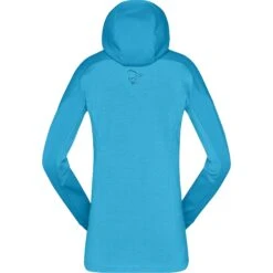 Norrona Trollveggen Powerstretch Pro Zip Hood Jas Dames - Hawaiian Surf -Norrona norrona trollveggen powerstretch pro zip hood women hawaiian surf 2 1168918