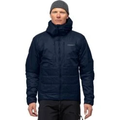 Norrona Trollveggen Primaloft100 Zip Hood Jas Heren - Indigo Night