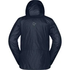 Norrona Trollveggen Primaloft100 Zip Hood Jas Heren - Indigo Night -Norrona norrona trollveggen primaloft100 zip hood men indigo night 2 1031670