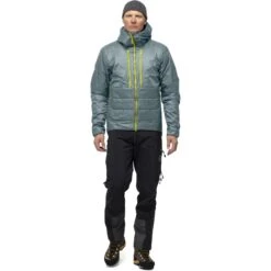 Norrona Trollveggen Primaloft100 Zip Hood Jas Heren - North Atlantic -Norrona norrona trollveggen primaloft100 zip hood men north atlantic 2 1258388