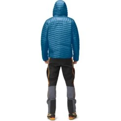 Norrona Trollveggen Superlight Down850 Hood Donsjas Heren - Mykonos Blue -Norrona norrona trollveggen superlight down850 hood jacket men mykonos blue 5 1519041