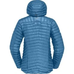 Norrona Trollveggen Superlight Down850 Hood Donsjas Dames - Hawaiian Surf -Norrona norrona trollveggen superlight down850 hood jacket women hawaiian surf 2 1258412