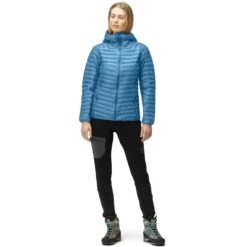 Norrona Trollveggen Superlight Down850 Hood Donsjas Dames - Hawaiian Surf -Norrona norrona trollveggen superlight down850 hood jacket women hawaiian surf 3 1258413