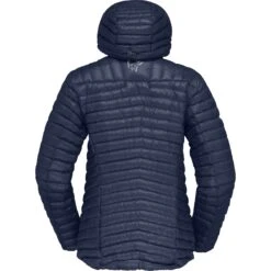 Norrona Trollveggen Superlight Down850 Hood Donsjas Dames - Indigo Night -Norrona norrona trollveggen superlight down850 hood jacket women indigo night 2 1258416