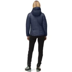 Norrona Trollveggen Superlight Down850 Hood Donsjas Dames - Indigo Night -Norrona norrona trollveggen superlight down850 hood jacket women indigo night 4 1258418