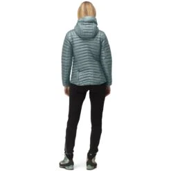 Norrona Trollveggen Superlight Down850 Hood Donsjas Dames - North Atlantic -Norrona norrona trollveggen superlight down850 hood jacket women north atlantic 4 1258422