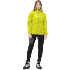 Norrona Trollveggen Superlight Down850 Donsjas Dames - Sulphur Spring -Norrona norrona trollveggen superlight down850 jacket women sulphur spring 3 1258483