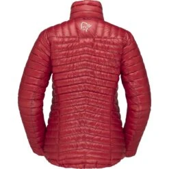 Norrona Trollveggen Superlight Down850 Donsjas Dames - True Red -Norrona norrona trollveggen superlight down850 jacket women true red 2 1031805
