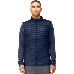 Norrona Trollveggen Superlight Down850 Donzen Bodywarmer Heren - Indigo Night
