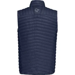 Norrona Trollveggen Superlight Down850 Donzen Bodywarmer Heren - Indigo Night -Norrona norrona trollveggen superlight down850 vest men indigo night 2 1258569