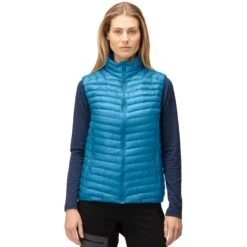Norrona Trollveggen Superlight Down850 Donzen Bodywarmer Dames - Hawaiian Surf