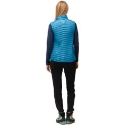 Norrona Trollveggen Superlight Down850 Donzen Bodywarmer Dames - Hawaiian Surf -Norrona norrona trollveggen superlight down850 vest women hawaiian surf 3 1519020