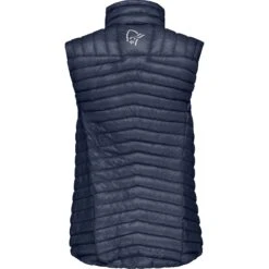 Norrona Trollveggen Superlight Down850 Donzen Bodywarmer Dames - Indigo Night -Norrona norrona trollveggen superlight down850 vest women indigo night 2 1258598