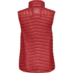 Norrona Trollveggen Superlight Down850 Donzen Bodywarmer Dames - True Red -Norrona norrona trollveggen superlight down850 vest women true red 2 1258613