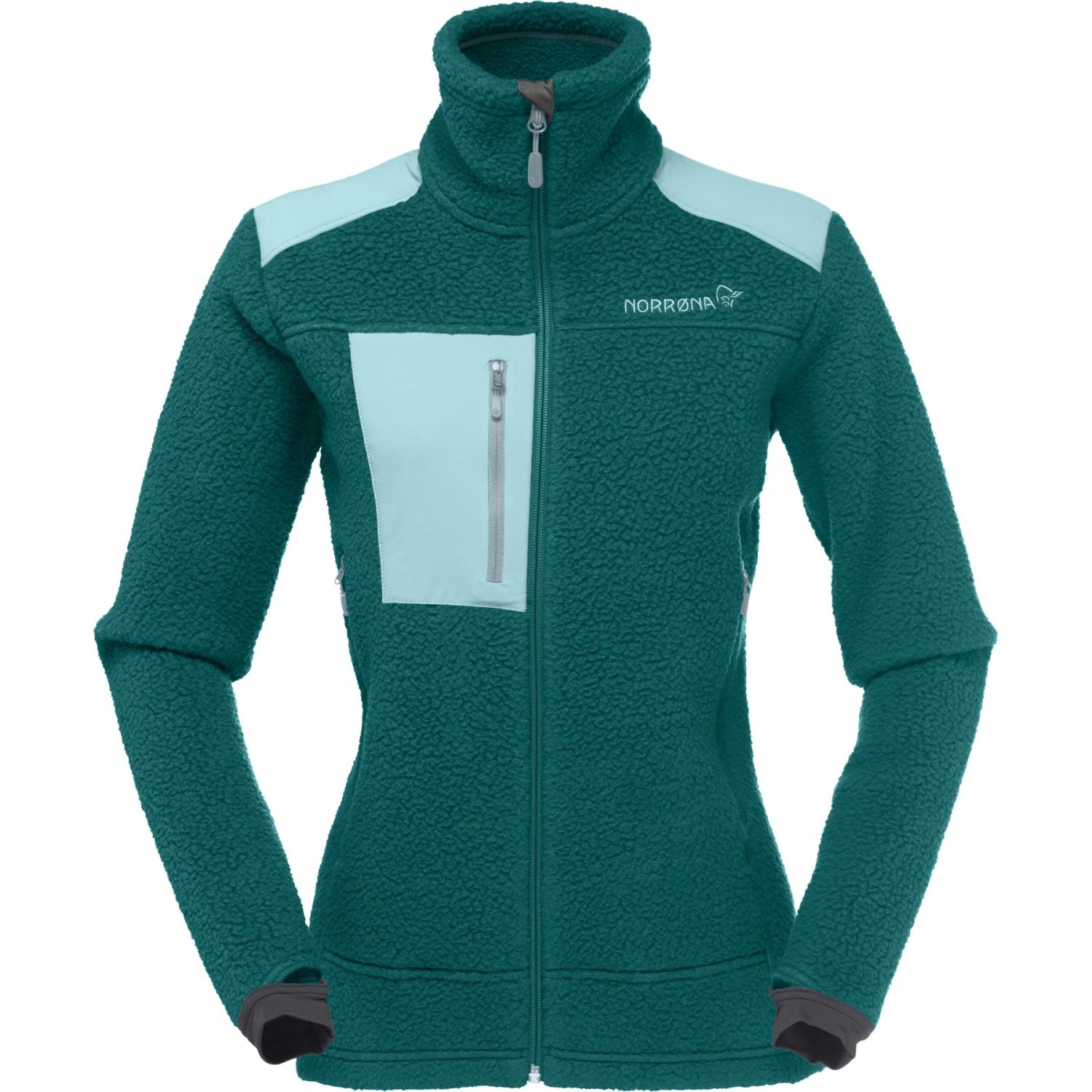 Norrona Trollveggen Thermal Pro Jas Dames - Everglade 2 Norrona Trollveggen Thermal Pro Jas Dames - Everglade - Afbeelding 2