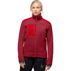 Norrona Trollveggen Thermal Pro Jas Dames - Rhubarb
