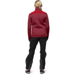 Norrona Trollveggen Thermal Pro Jas Dames - Rhubarb -Norrona norrona trollveggen thermal pro jacket women rhubarb 4 1031887