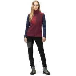Norrona Trollveggen Thermal Pro Vest Dames - Rhubarb -Norrona norrona trollveggen thermal pro vest women rhubarb 3 1258800