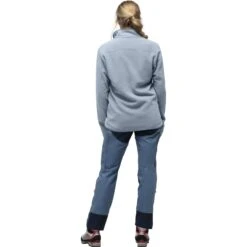 Norrona Warm2 Halfzip Trui Unisex - Blue Fog -Norrona norrona warm2 halfzip unisex pullover blue fog 4 1259059
