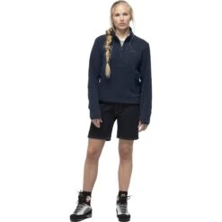 Norrona Warm2 Halfzip Trui Unisex - Indigo Night -Norrona norrona warm2 halfzip unisex pullover indigo night 4 1465439