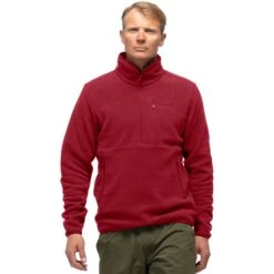 Norrona Warm2 Halfzip Trui Unisex - Rhubarb Melange